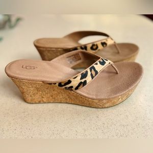 Ugg Cork Wedges 9